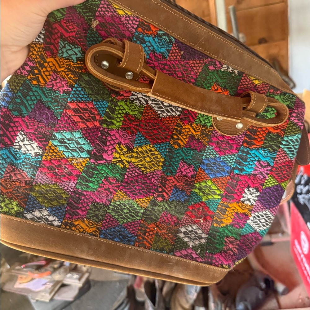 Colorful Patterned Women's Bag